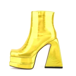 Women's Patent Leather Platform Chunky Heels Square Toe Ankle Booties 34 Women's Patent Leather Platform Chunky Heels Square Toe Ankle Booties -Ladies Fashion Shoes 1 u2s zj 496 us 11 2 1.jpg.mst