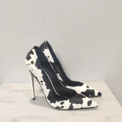 Cow Print High-Heeled Pumps Closed Toe Comfortable Women's Shoes For Work -Ladies Fashion Shoes 2021 cow print high heeled pumps closed toe comfortable women s shoes for work 2 1.jpg.mst