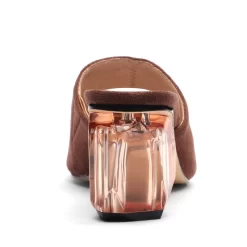 Women's Clear Block Heel Mules Slip-on Pointed Shoes -Ladies Fashion Shoes 2021 spring women s clear block heel mules slip on shoes 9 2 1.jpg.mst