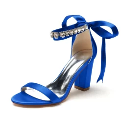 Open Toe Back Bow Wedding Sandals Rhinestone Ankle Strap Heels Shoes -Ladies Fashion Shoes 2022 13ks 6 1.jpg.mst