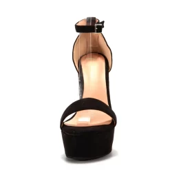 Black Sequin Chunky Platform Sandals Sparkly Glitter Heeled Party Shoes -Ladies Fashion Shoes black sequin chunky platform sandals sparkly glitter heeled party shoes 3 .jpg.mst