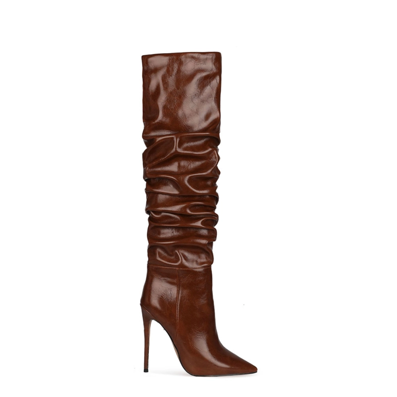 Classic Women's Stiletto Heel Over-the-Knee Dancing Boots - Image 3