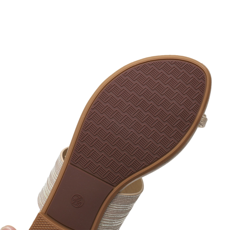 Comfy Beach Crystals Toe-Ring Flats Slide Sandals - Image 12