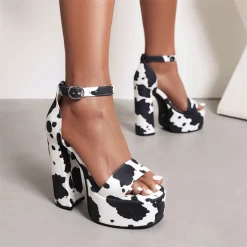 Cow Print Block Heel Platform Sandals Ankle Strap Chunky Platform Buckle Shoes 34 Cow Print Block Heel Platform Sandals Ankle Strap Chunky Platform Buckle Shoes -Ladies Fashion Shoes cow print block heel platform sandals ankle strap chunky platform shoes 7 1.jpg.mst