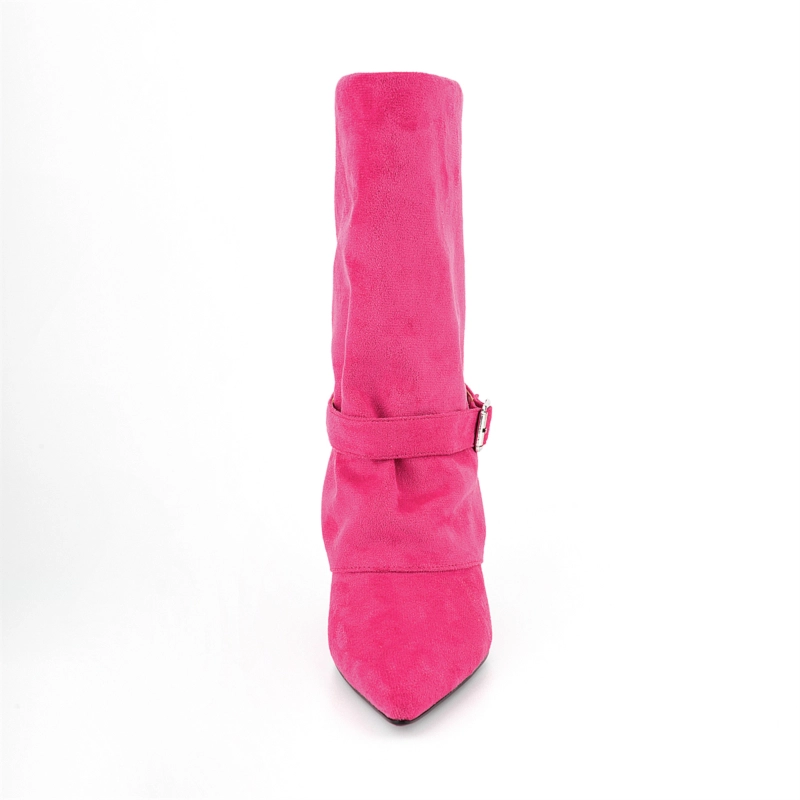 Foldover Mid-Calf Boots Wedge Heel Women Boots 11 Foldover Mid-Calf Boots Wedge Heel Women Boots - Image 9