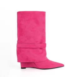 Foldover Mid-Calf Boots Wedge Heel Women Boots 31 Foldover Mid-Calf Boots Wedge Heel Women Boots -Ladies Fashion Shoes foldover mid calf boots wedge heel women boots 19 1.jpg.mst