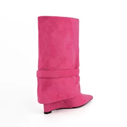 Foldover Mid-Calf Boots Wedge Heel Women Boots 32 Foldover Mid-Calf Boots Wedge Heel Women Boots -Ladies Fashion Shoes foldover mid calf boots wedge heel women boots 20 1.jpg.mst