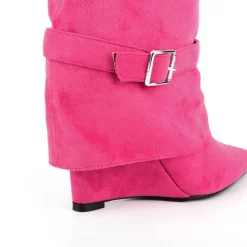 Foldover Mid-Calf Boots Wedge Heel Women Boots 33 Foldover Mid-Calf Boots Wedge Heel Women Boots -Ladies Fashion Shoes foldover mid calf boots wedge heel women boots 21 1.jpg.mst