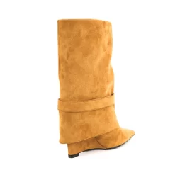 Foldover Mid-Calf Boots Wedge Heel Women Boots 27 Foldover Mid-Calf Boots Wedge Heel Women Boots -Ladies Fashion Shoes foldover mid calf boots wedge heel women boots 27 1.jpg.mst