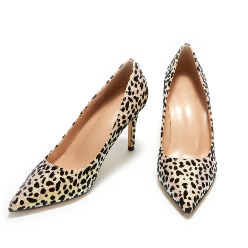 Fashion Glitter Leopard Prints Stilettos Heeled Pumps Dresses Dance High Heels For Women 10 Fashion Glitter Leopard Prints Stilettos Heeled Pumps Dresses Dance High Heels For Women - Image 8