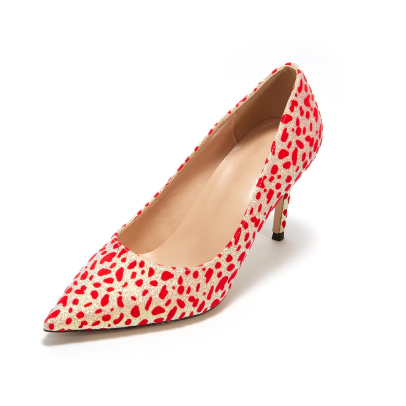 Fashion Glitter Leopard Prints Stilettos Heeled Pumps Dresses Dance High Heels For Women 14 Fashion Glitter Leopard Prints Stilettos Heeled Pumps Dresses Dance High Heels For Women - Image 12
