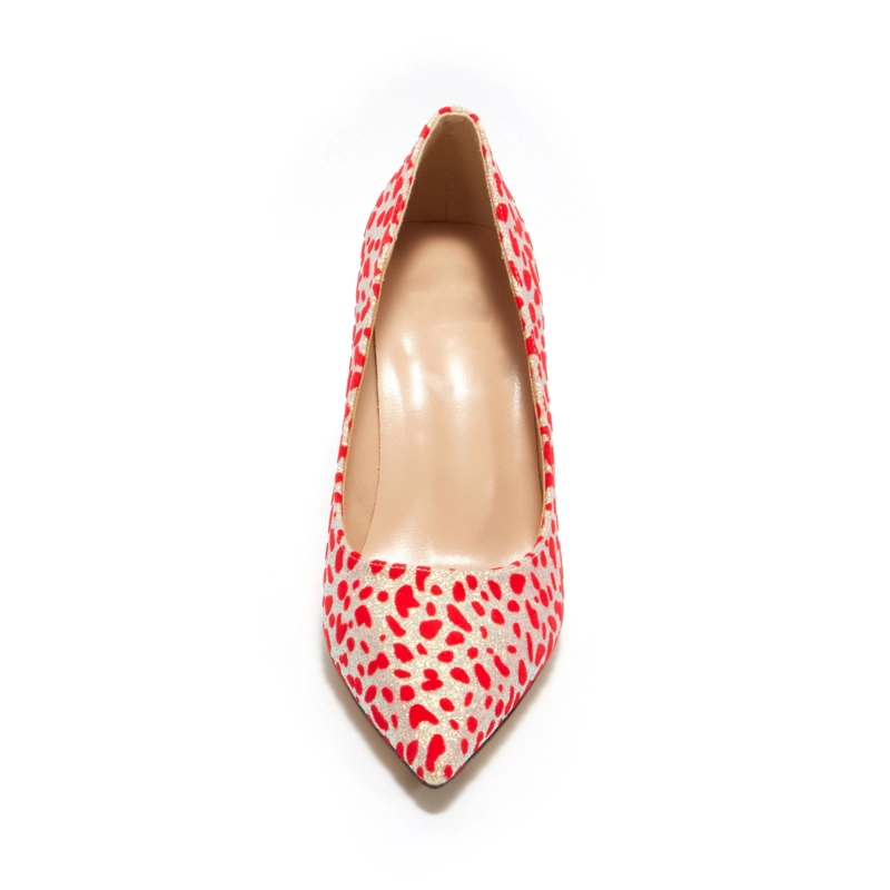 Fashion Glitter Leopard Prints Stilettos Heeled Pumps Dresses Dance High Heels For Women 15 Fashion Glitter Leopard Prints Stilettos Heeled Pumps Dresses Dance High Heels For Women - Image 13