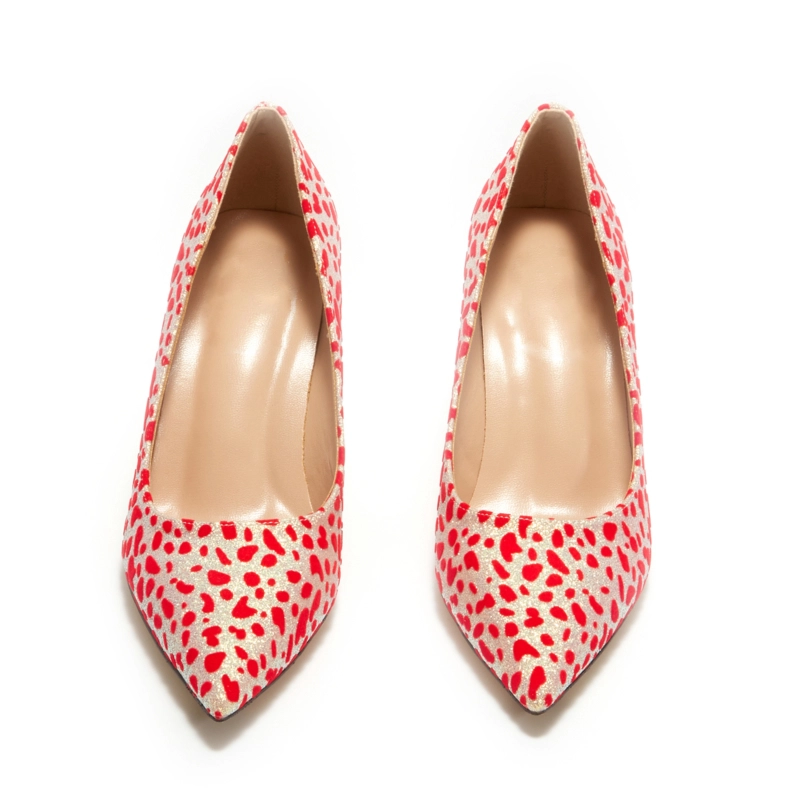 Fashion Glitter Leopard Prints Stilettos Heeled Pumps Dresses Dance High Heels For Women 18 Fashion Glitter Leopard Prints Stilettos Heeled Pumps Dresses Dance High Heels For Women - Image 16