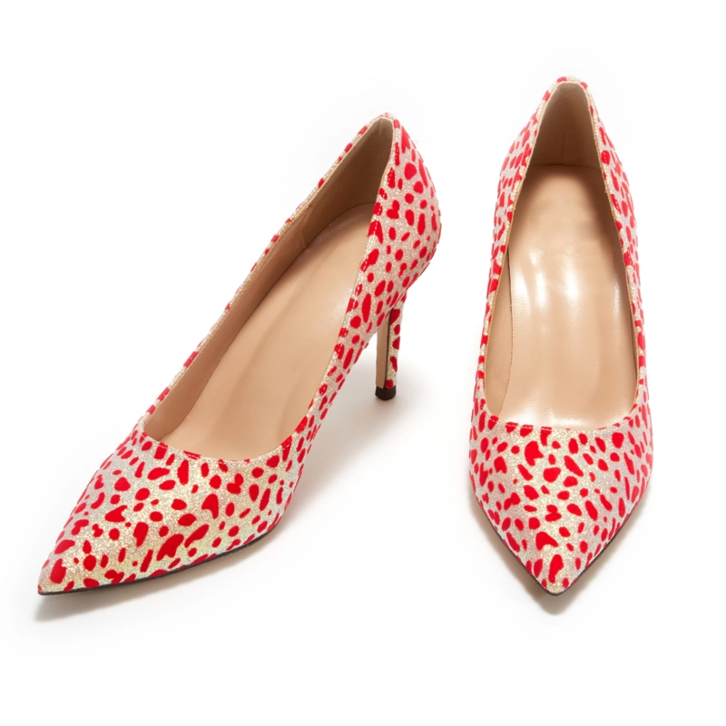 Fashion Glitter Leopard Prints Stilettos Heeled Pumps Dresses Dance High Heels For Women 19 Fashion Glitter Leopard Prints Stilettos Heeled Pumps Dresses Dance High Heels For Women - Image 17