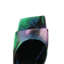 Graffiti Square Toe Slide Party Sandal High Heels PU Mule Sandals -Ladies Fashion Shoes graffiti square toe slide party sandal high heels pu mule sandals 18 1.jpg.mst