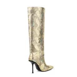 Women's Square Toe Knee High Heel Boots -Ladies Fashion Shoes hs1207 229 1.jpg.mst