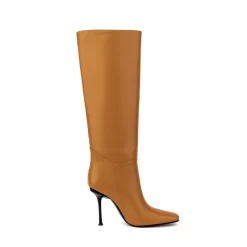 Women's Square Toe Knee High Heel Boots -Ladies Fashion Shoes hs1207 235 1.jpg.mst