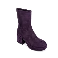 Women's Vegan Leather Round Toe Block Heel Ankle Boots -Ladies Fashion Shoes hs1207 484 1.jpg.mst