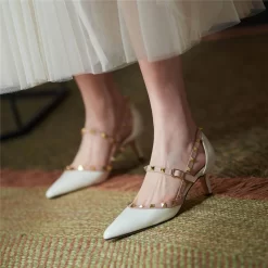 New Arrival Rivets Strap Heels Mary Jane Kitten Heel Pumps 24 New Arrival Rivets Strap Heels Mary Jane Kitten Heel Pumps -Ladies Fashion Shoes htk f55 1 16 1.jpg.mst