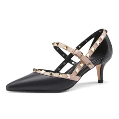 New Arrival Rivets Strap Heels Mary Jane Kitten Heel Pumps 31 New Arrival Rivets Strap Heels Mary Jane Kitten Heel Pumps -Ladies Fashion Shoes htk f55 1 3 1.jpg.mst