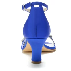 Jewelled Strap Ankle Strap Sandals Middle Heels Satin Wedding Shoes -Ladies Fashion Shoes jewelled strap ankle strap sandals middle heels satin wedding shoes 3 1 1.jpg.mst