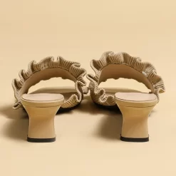 Knit Ruffle Open Toe Mule Heel Sandals -Ladies Fashion Shoes knit ruffle open toe mule heel sandals 20 1.jpg.mst