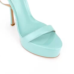 Cyan Patent Leather Platform Heel Stilettos Ankle Strap Heel Sandals -Ladies Fashion Shoes n107 2.jpg.mst