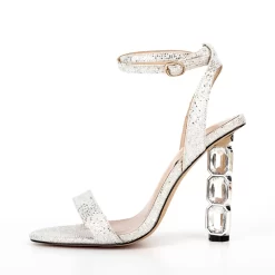 Open Toe Crystal Chunky Heel Ankle Strap Sandals Party Shoes -Ladies Fashion Shoes open toe crystal chunky heel ankle strap sandals party shoes silver 2 1.jpg.mst