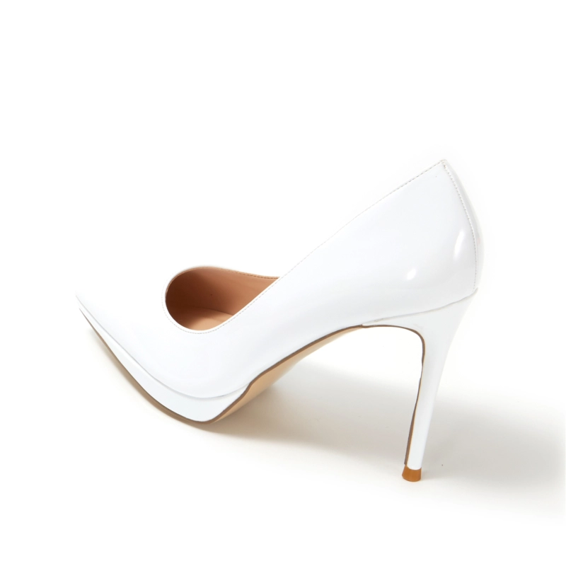 Patent Leather Pointed Toe Platform Stiletto Heels Pumps - Image 18