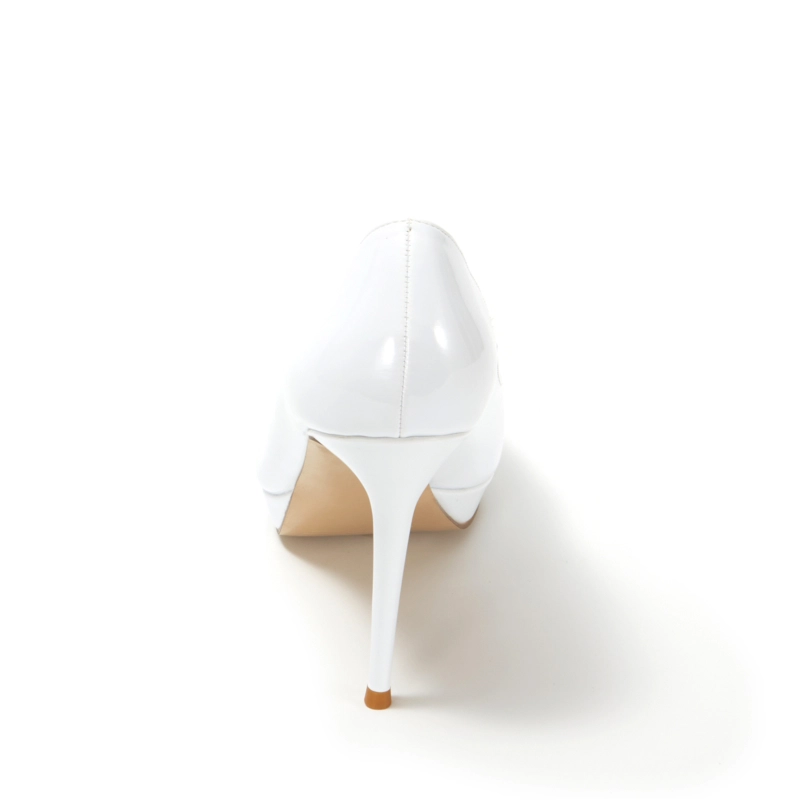 Patent Leather Pointed Toe Platform Stiletto Heels Pumps - Image 19