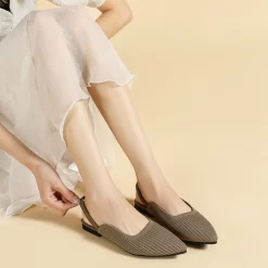 Quilted Slingbacks Flats Backless Pointed Toe Flat Shoes 37 Quilted Slingbacks Flats Backless Pointed Toe Flat Shoes -Ladies Fashion Shoes quilted slingbacks flats backless pointed toe flat shoes 2 1.jpg.mst