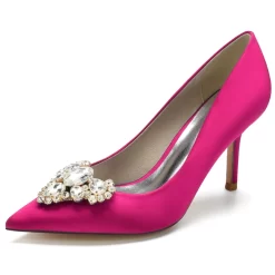 Women's Satin Rhinestone Pointed Toe Stiletto Heel Pumps 20 Women's Satin Rhinestone Pointed Toe Stiletto Heel Pumps -Ladies Fashion Shoes rhinestone pointed toe stiletto heel pumps satin 13 .jpg.mst