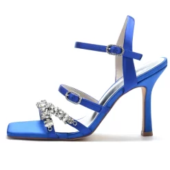 Rhinestone Strap Satin Stiletto Heel Wedding Sandals -Ladies Fashion Shoes rhinestone strap satin stiletto heel wedding sandals 2 1.jpg.mst