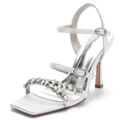 Rhinestone Strap Satin Stiletto Heel Wedding Sandals -Ladies Fashion Shoes rhinestone strap satin stiletto heel wedding sandals 5 1.jpg.mst