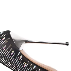 Rhinestones Satin Pumps Pointed Toe Dresses Shoes Metallic Stiletto Heels With Closed Toe -Ladies Fashion Shoes rhinestones satin pumps pointed toe dresses shoes with metallic stiletto heel 11 1 1.jpg.mst