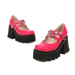 Y2K Rivet Platform Chunky Mary Jane Heels Double Strap Buckle Block Heel Shoes -Ladies Fashion Shoes rivet platform chunky mary jane heels double strap buckle block heel shoes 29 1 1.jpg.mst