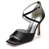 Satin Cross Strap Stiletto Heel Sandals -Ladies Fashion Shoes satin cross strap stiletto heel sandals 7 1.jpg.mst