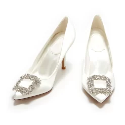 Satin Heeled Pointy Toe Rhinestone Wedding Stiletto Pumps For Women -Ladies Fashion Shoes satin heeled pointy toe crystal wedding pumps 5 1 1.jpg.mst