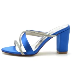 Satin Open Toe Rhinestone Cross Strap Heel Mules Wedding Sandals -Ladies Fashion Shoes satin open toe rhinestone cross strap heel mules wedding sandals 2 1 1.jpg.mst