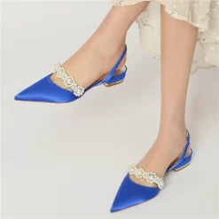 Satin Pearl Embellishments Flats Pointed Toe Slingbacks Bridal Flat Shoes 39 Satin Pearl Embellishments Flats Pointed Toe Slingbacks Bridal Flat Shoes -Ladies Fashion Shoes satin pearl embellishments flats pointed toe slingbacks bridal flat shoes 4 1 1.jpg.mst