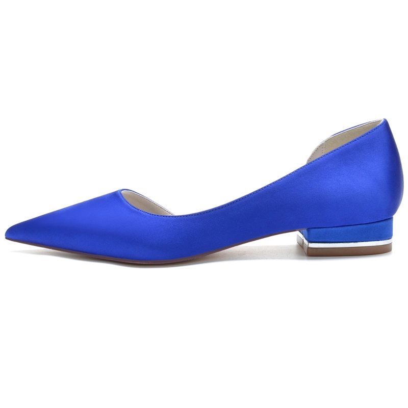 Satin Pointed Toe Flat Shoes 13 Satin Pointed Toe Flat Shoes - Image 11