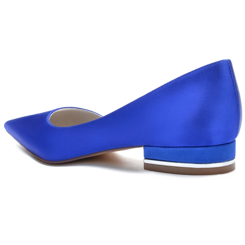 Satin Pointed Toe Flat Shoes 15 Satin Pointed Toe Flat Shoes - Image 13