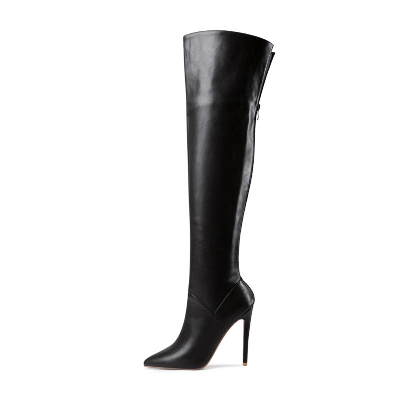Sexy Heeled Zipper Tall Boots Over-the-knee Boots 15 Sexy Heeled Zipper Tall Boots Over-the-knee Boots - Image 13