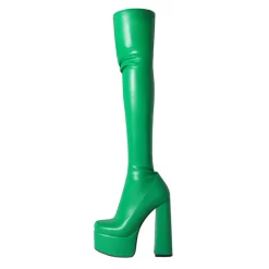 Sexy Platform Thigh High Boots Zip Chunky Heels Dress Boots -Ladies Fashion Shoes sexy platform thigh high boots zip chunky heels dress boots 16 1 1.jpg.mst