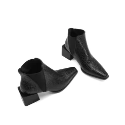 Snake Print Chelsea Boots Chunky Heel Short Ankle Boots 32 Snake Print Chelsea Boots Chunky Heel Short Ankle Boots -Ladies Fashion Shoes snake print chelsea boots chunky heel short ankle boots 1 1 1.jpg.mst