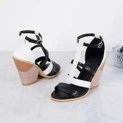 Snake Print Dress Sandals T-Strap Block Heel Strappy Sandals Shoes -Ladies Fashion Shoes snake print dress sandals t strap block heel sandals shoes 12 1.jpg.mst