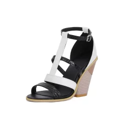 Snake Print Dress Sandals T-Strap Block Heel Strappy Sandals Shoes -Ladies Fashion Shoes snake print dress sandals t strap block heel sandals shoes 1 1 1.jpg.mst