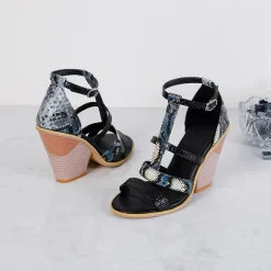 Snake Print Dress Sandals T-Strap Block Heel Strappy Sandals Shoes -Ladies Fashion Shoes snake print dress sandals t strap block heel sandals shoes 31 1 1.jpg.mst