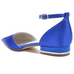 Solid Comfy Ankle Strap Flat Satin Pointed Toe Flats Shoes -Ladies Fashion Shoes solid comfy ankle strap flat satin pointed toe flats shoes 3 1 1.jpg.mst