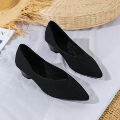 Solid Wedges Heels Pumps Quilted Low Heel Work Shoes For Women 35 Solid Wedges Heels Pumps Quilted Low Heel Work Shoes For Women -Ladies Fashion Shoes solid wedges heels pumps quilted low heel work shoes for women 14 1.jpg.mst